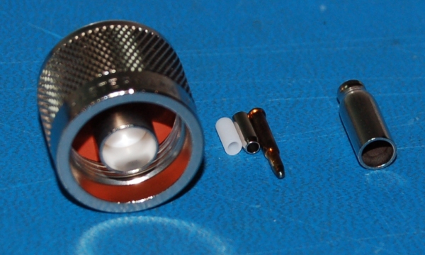 N-Type Male Connector, Crimp/Solder to RG174/RG316/RG188 - Click Image to Close