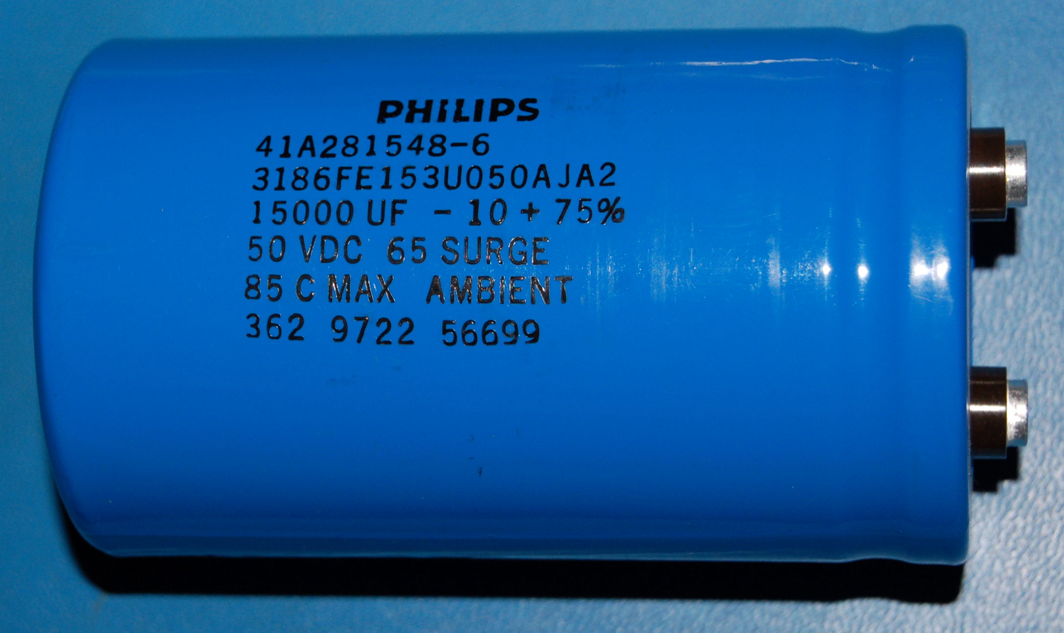 Capacitor, Aluminium Electrolytic, Radial, 50V, 15000μF - Click Image to Close