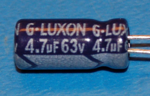 Capacitor, Aluminium Electrolytic, Radial, 63V, 4.7μF (10 Pk) - Click Image to Close