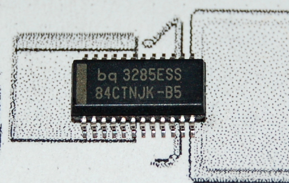 TI BQ3285ESS Real-Time Clock (RTC), QSOP-24 - Click Image to Close