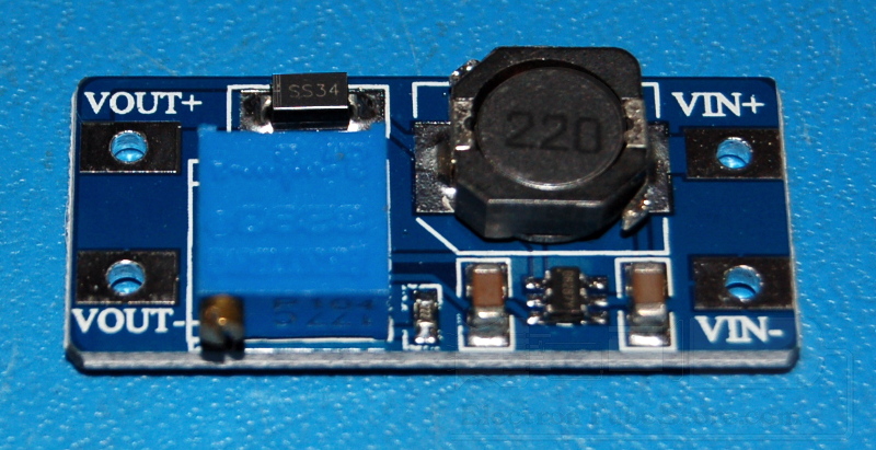 MT3608 Step Up DC-DC Voltage Converter, 2~24V to 2~28V, 2A - Click Image to Close