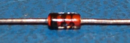 1N4152 General-Purpose Diode, 40V, 150mA, DO-35 - Click Image to Close