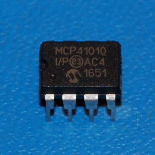 MCP41010 10kΩ Digital Potentiometer, DIP-8 - Click Image to Close