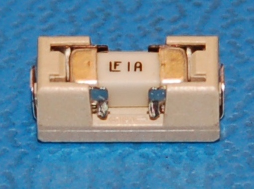 Littelfuse 154 Fast-Acting Surface-Mount Fuse & Holder, 125V, 1A - Click Image to Close