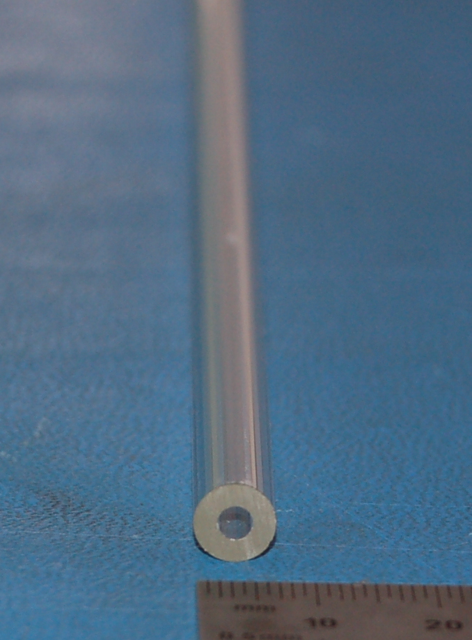 Glass Tube, Borosilicate, 7.0mm OD x 4.0mm Wall x 12" - Click Image to Close