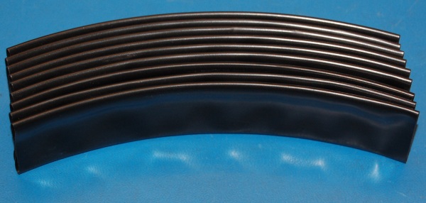 PVC Heat-Shrink Tubing, .750" to .375" (19.1mm to 9.5mm) x 6", Clear (10 Pk) - Cliquez sur l'image pour fermer