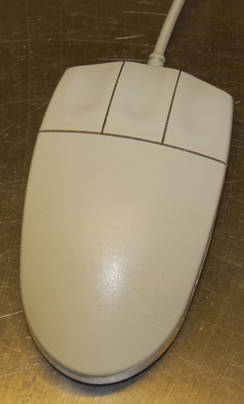 Logitech M-M35 Vintage 3-Button Serial Ball Mouse DB9 DE9 811312-01 - Click Image to Close