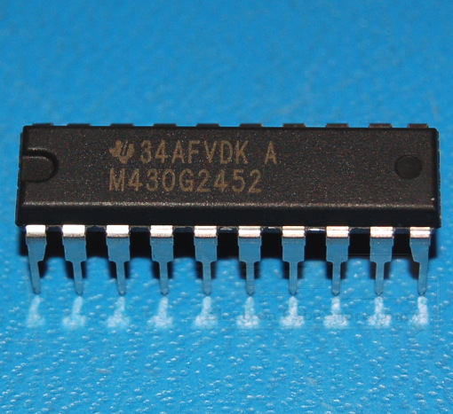 MSP430 Microcontrôleur à signaux mixtes, 16-bit, 8KB, 16MHz, DIP-20 - Cliquez sur l'image pour fermer