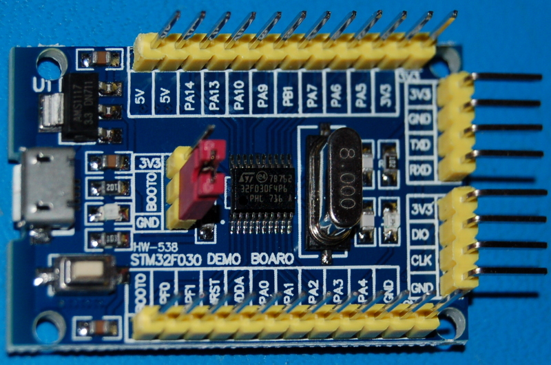 STM32F030F4 ARM CORTEX-M0 Minimum System Board - Click Image to Close