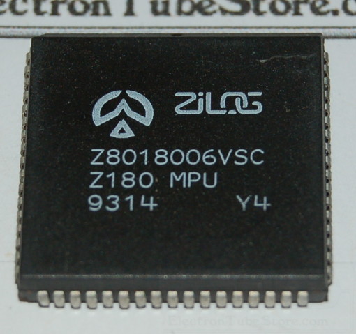 Zilog Z8018006VSC MPU Z180, 6MHz, PLCC-68 - Cliquez sur l'image pour fermer