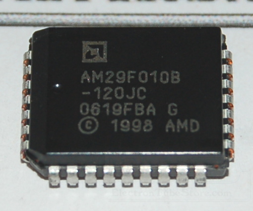 AM29F010B-120JC Flash Memory, 1Mb (128K x 8), PLCC-32 - Click Image to Close
