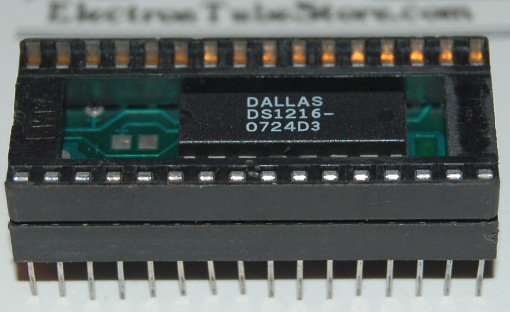 DS1216 Horloge en Temps Réel SmartWatch, DIP-28 - Cliquez sur l'image pour fermer