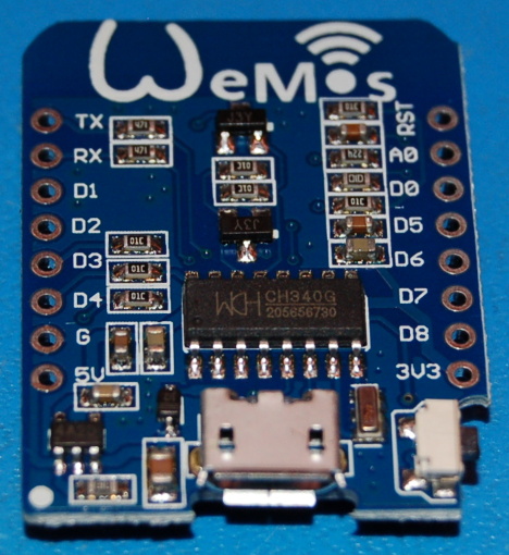 WeMoS D1 Mini ESP-8266 WiFi Module - Click Image to Close