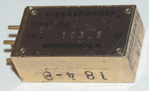 TLN6709B Vibrasponder Tone Reed, 103.5Hz - Click Image to Close