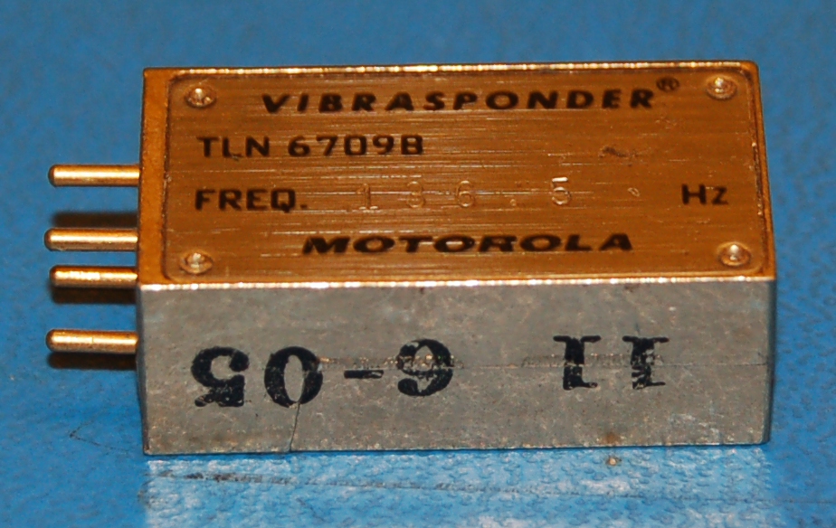 TLN6709B Vibrasponder Tone Reed, 136.5Hz - Click Image to Close