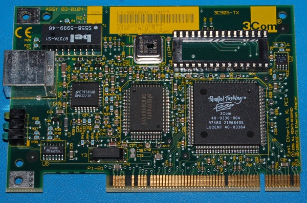 3Com 3c905-TX PCI Network Adapter - Cliquez sur l'image pour fermer