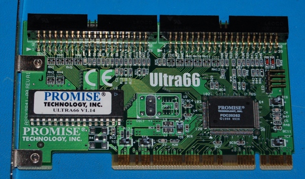 Promise Ultra66 PCI IDE Card - Click Image to Close