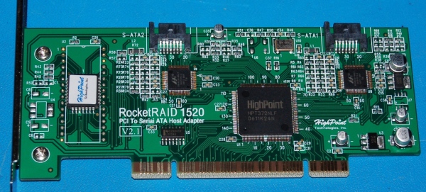 RocketRAID 1520 PCI Serial ATA SATA RAID Card - Click Image to Close