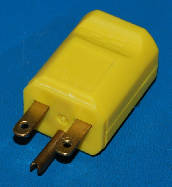 Power Cord Plug, NEMA6-15 (Industrial Grade) - Click Image to Close