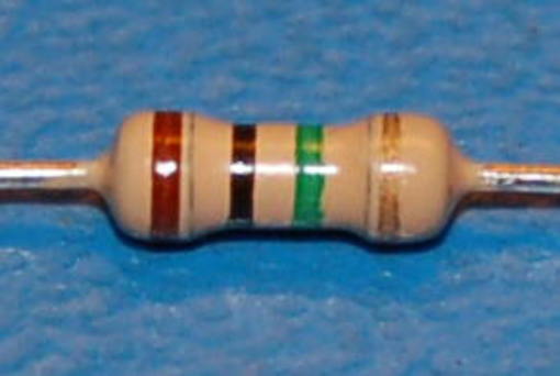 Carbon Film Resistor, 1/4W, 5%, 1MΩ - Click Image to Close