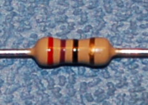 Carbon Film Resistor, 1/4W, 5%, 27Ω - Click Image to Close