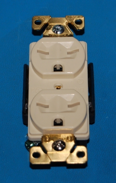 Power Cord Duplex Receptacle, NEMA6-15 (Industrial Grade) - Click Image to Close