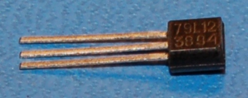 79L12 Negative Voltage Regulator, 100mA, 12V, TO-92 - Click Image to Close