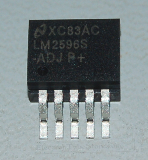 LM2596 Buck Switching Voltage Regulator, Positive Adjustable 4.5V ~ 40V, 3A, TO-263-5 - Click Image to Close