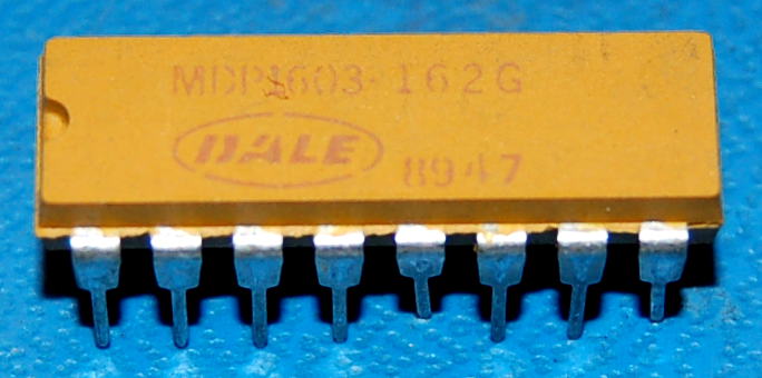 MDP1603162G Thick Film Resistor Network, DIP-16 - Cliquez sur l'image pour fermer