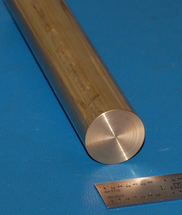 Brass 360 Rod, 1.000" (25.4mm) Dia. x 36" - Click Image to Close