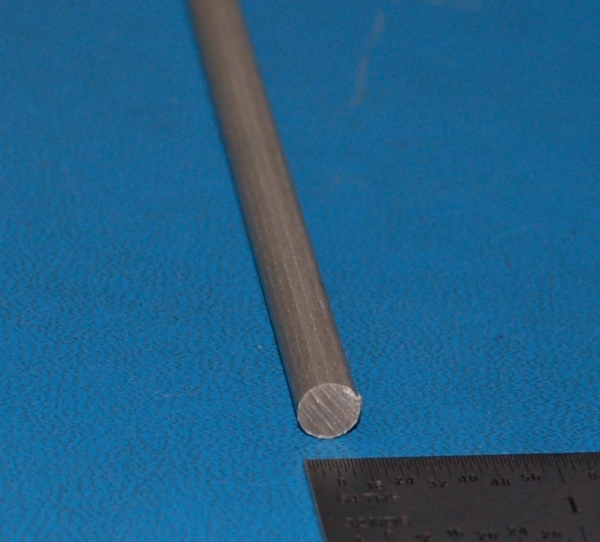 Vulcanized Hard Fiber Rod, .250" (6.4mm) x 6" - Cliquez sur l'image pour fermer