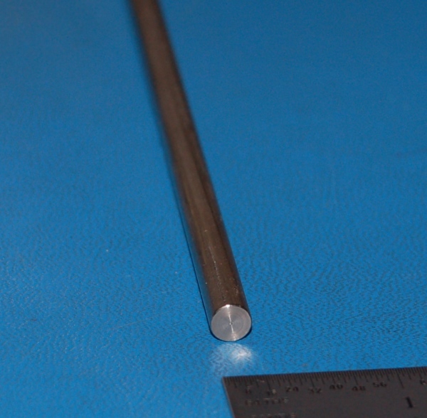 Nickel Rod, .250" (6.35mm) Dia. x 6" - Click Image to Close