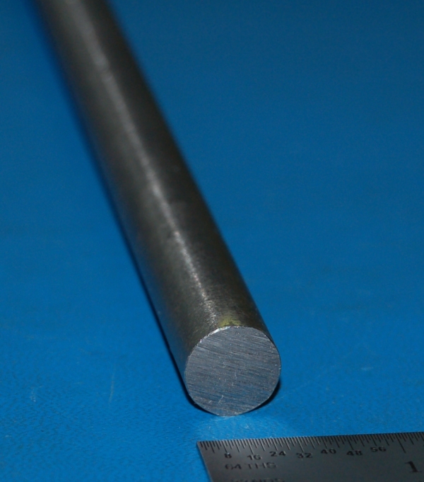 Tool Steel Grade O1 Rod, .500" (12.7mm) x 12" - Click Image to Close