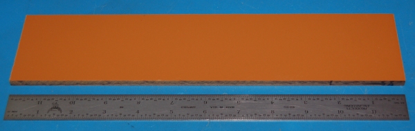 Garolite Sheet XX, .250" (6.4mm), 12x3" (Tan) - Click Image to Close