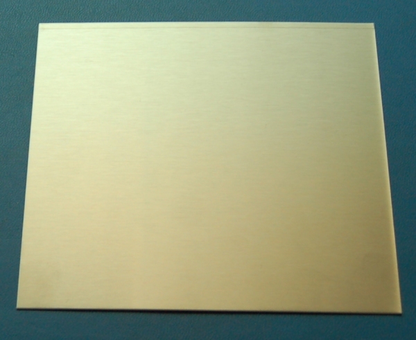 Stainless Steel 304 Sheet, .024" (.61mm), 6x6" - Click Image to Close