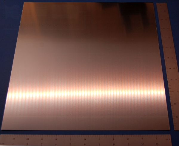 Stainless Steel 304 Sheet, .036" (.91mm), 12x12" - Click Image to Close