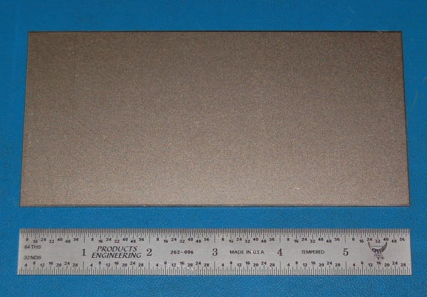 Titanium Sheet, .020" (0.51mm), 6x3" - Click Image to Close