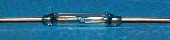 Glass Reed Switch, 100V, 1A - Click Image to Close