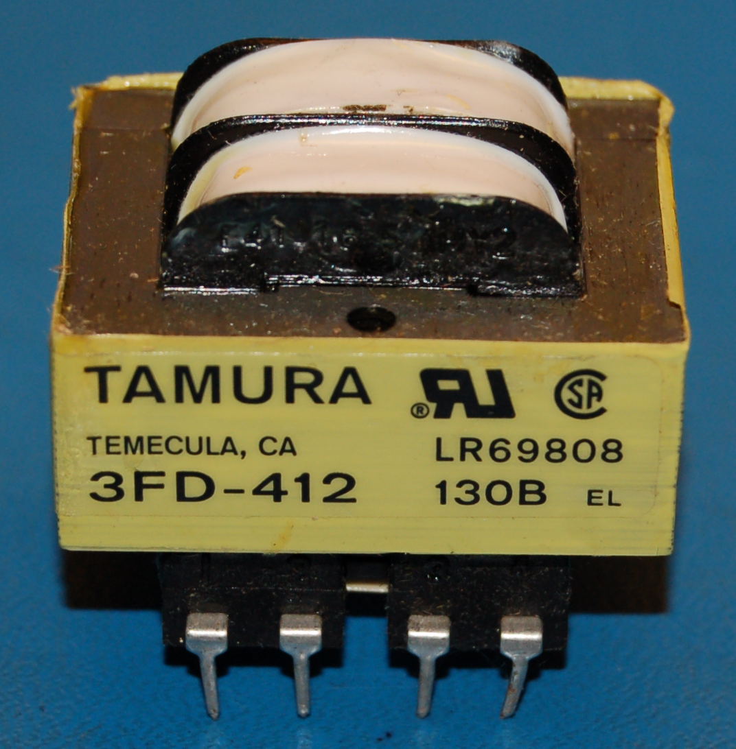Tamura Power Transformer, 115V to 6.3V / 12.6V (6VA) - Cliquez sur l'image pour fermer