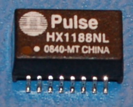 Pulse HX1188NL 10/100 Ethernet Isolation Transformer, SOIC-16 - Click Image to Close