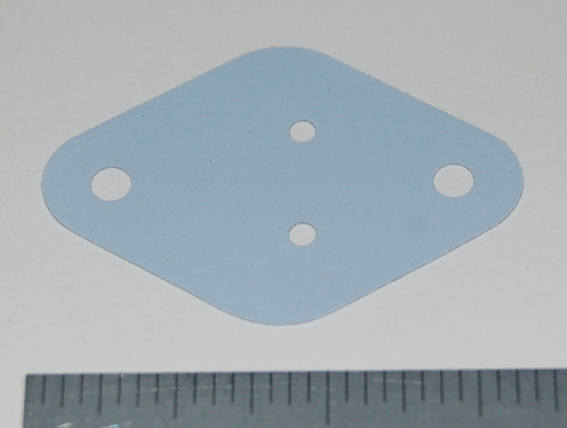 Silpad Silicone Rubber Thermal Pad, .012" (.30mm), TO-3 (10 Pk) - Cliquez sur l'image pour fermer