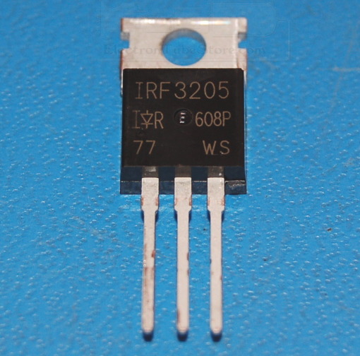 IRF3205 N-Channel Power MOSFET, 55V, 110A - Cliquez sur l'image pour fermer