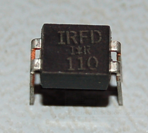 IRFD110 N-Channel Power MOSFET, 100V, 1A, DIP-4 - Cliquez sur l'image pour fermer