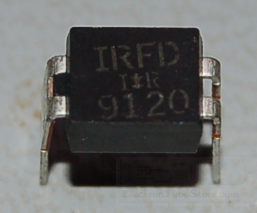 IRFD9120 P-Channel Power MOSFET, -100V, 1A, DIP-4 - Cliquez sur l'image pour fermer