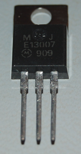 MJE13007 NPN Power Transistor, 400V, 8A, TO-220AB, Mexico - Click Image to Close
