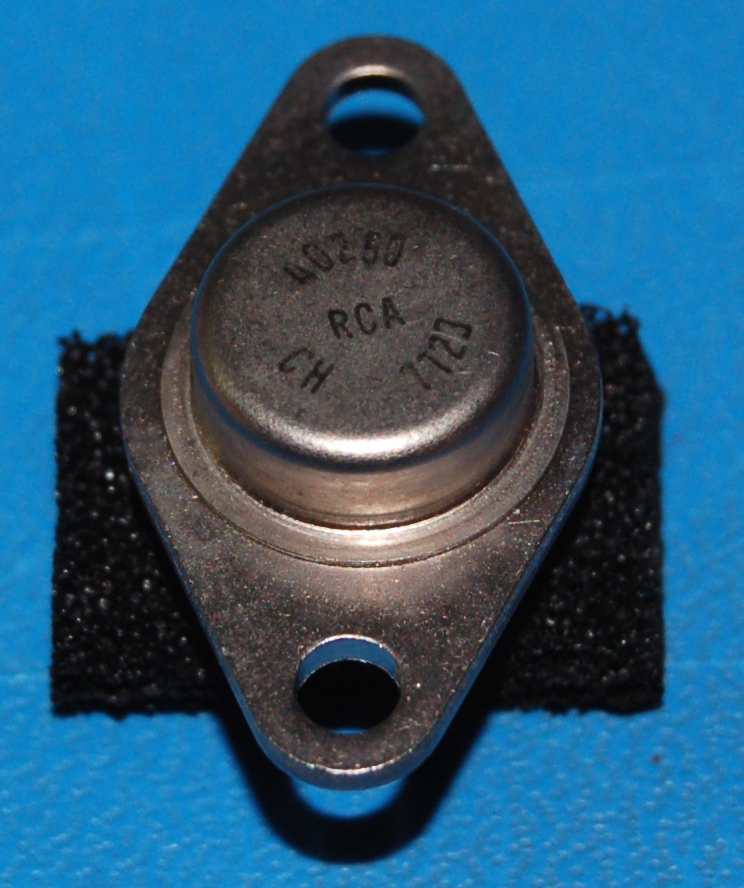 RCA 40250 NPN Power Transistor, 50V, 4A - Cliquez sur l'image pour fermer