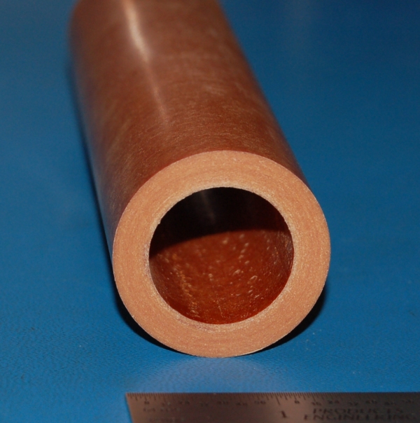 Garolite XX Tube, 1.500" (38.1mm) OD x .250" (6.4mm) Wall x 6" - Cliquez sur l'image pour fermer