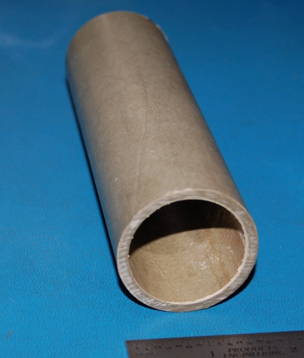 Vulcanized Hard Fiber Tube, 1.75" (45mm) OD x .125" (3mm) Wall x 12" - Cliquez sur l'image pour fermer