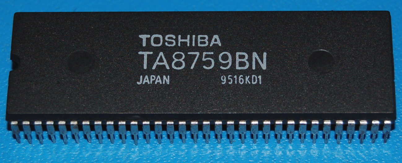TA8759BN Video Chroma & Sync. Signal Processor for PAL/NTSC/SECAM - Cliquez sur l'image pour fermer