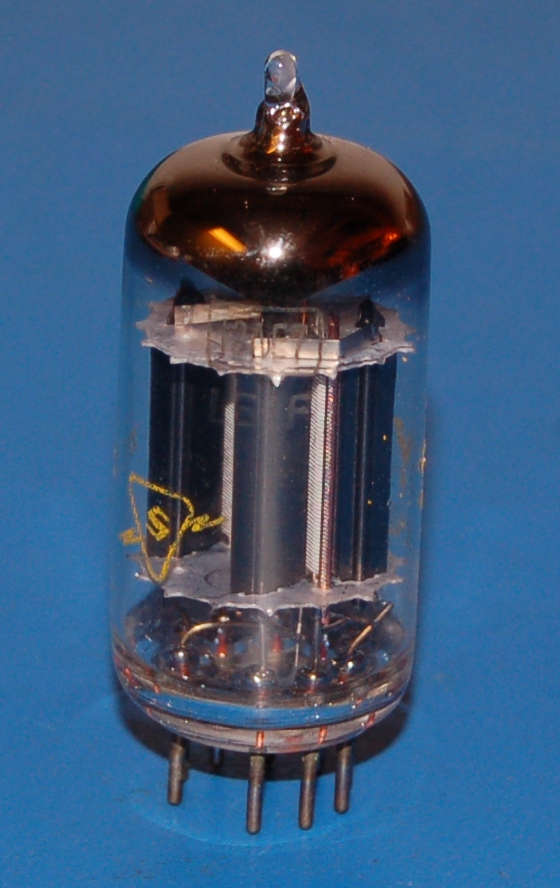 12AE7 Dissimilar Twin Triode Tube - Click Image to Close